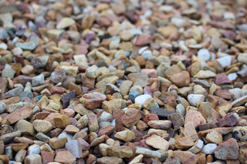 pebbles and gravel