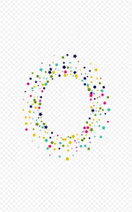 Yellow Rain Invitation Transparent Background. 