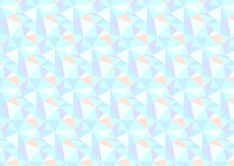 三角形の青色パターン