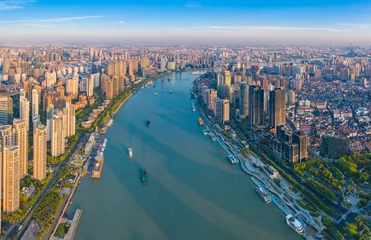 Foto op Plexiglas The city scenery of Shanghai, China © Weiming