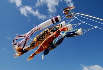 青空と鯉のぼり