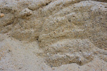texture of sand for construction 