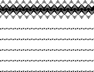 geometrical border pattern image background..