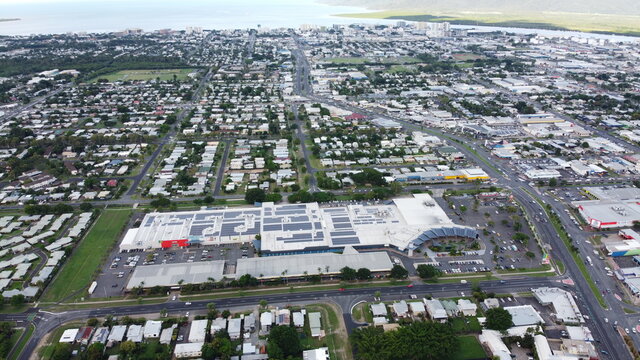 DFO Cairns from the air