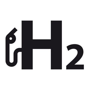 H2 Gas Pump Symbol