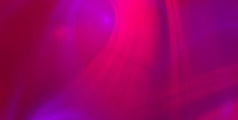 Wall lit by pink lights.