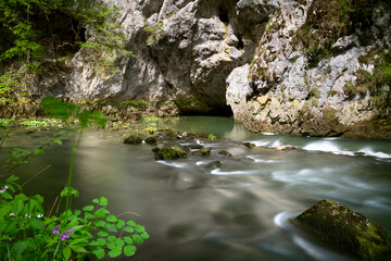 Río Unica ali Unec Eslovenia