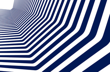 Geometric backgrounds with minimal parallel 3D lines vector abstract illustration, dimensional design cool element, funky style layout for ads posters banners and covers.