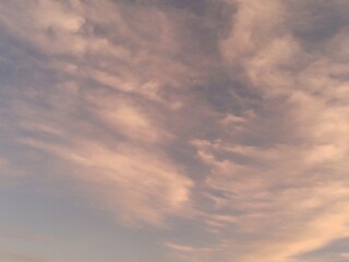 white and black clouds were seen late into the