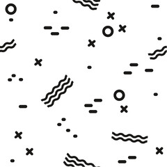 Black and white background. Modern background with geometric shapes. Abstract background.