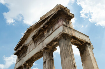 Fototapeta premium on holiday in greece