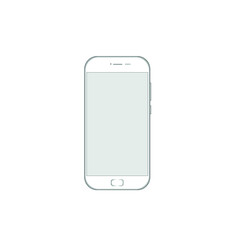 mobile phone isolated on white background