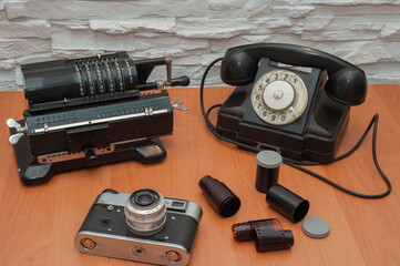 old fashioned phone