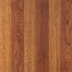 Seamless vinyl floor tile with oak texture
