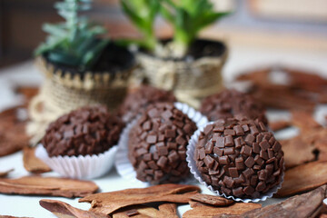chocolate and nuts