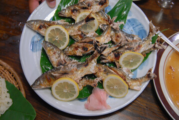 鮎の塩焼き