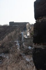 February 2020. Great Wall of China. Mutianyu section