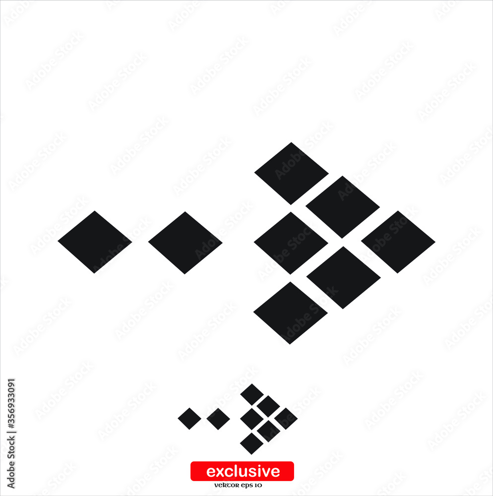 Poster arrow icon.flat design style vector illustration for graphic and web design.