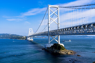 鳴門海峡の大鳴門橋