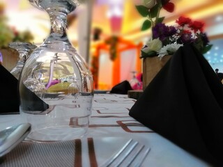 wedding table setting