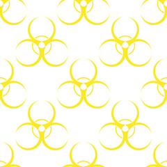 Biohazard Symbol, Seamless Pattern, Wallpaper, Background, Transparent Background