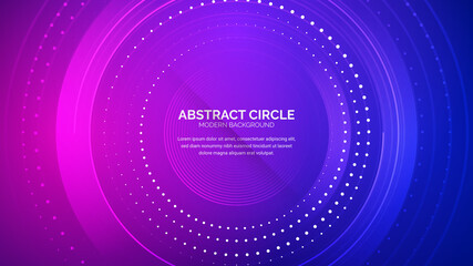 abstract circle shape background