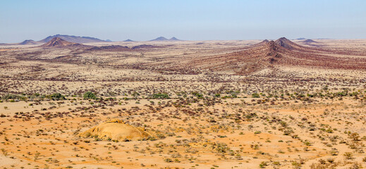 A great landscape of Namibia