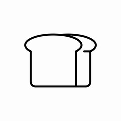 Outline bread icon.Bread vector illustration. Symbol for web and mobile