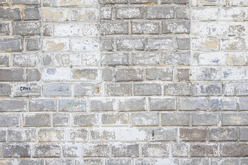 background and texture of old light brick wall. Copy space for text