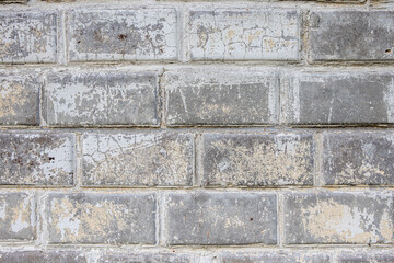 background and texture of old light brick wall. Copy space for text