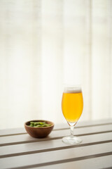 枝豆とビール