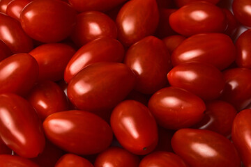 red tomatoes background