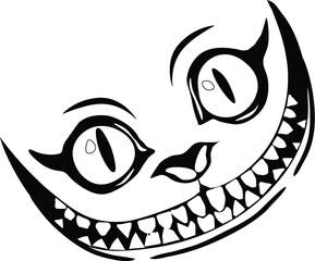 Smile Cheshire Cat Alice in Wonderland 