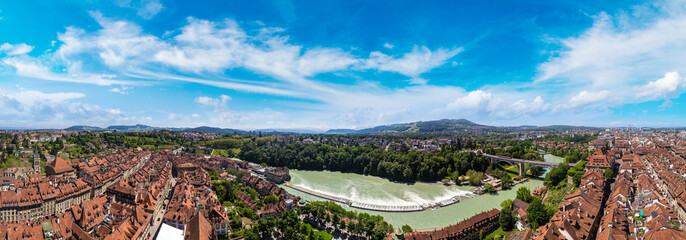 Panoramic view of Bern