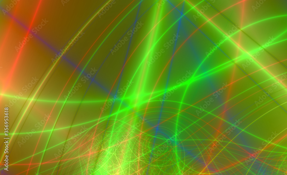 Poster abstract meditative color fractal background