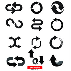 circular icon. icon.Flat design style vector illustration for graphic and web design.	