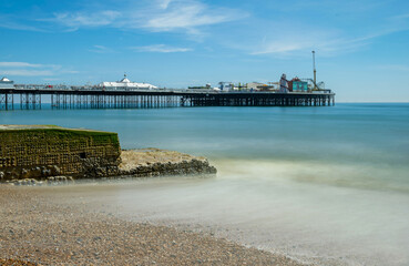 Fototapeta premium pier and beach