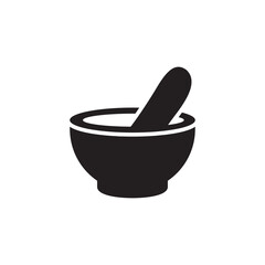 mortar icon icon logo illustration template