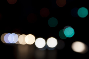 background of colorful lights