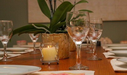 wedding table setting