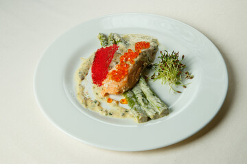 sushi with salmon