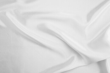Fototapeta na wymiar white fabric texture background, abstract 