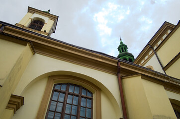 Medieval Church of Virgin Mary in Ivano-Frankivsk, Ukraine. Was built in 17 century in baroque...