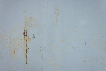 Texture of rust, old painted rust metal surface. Background. Close-up