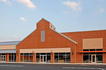 Naklejka premium New Commercial Building
