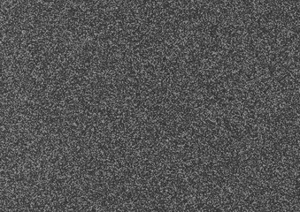 Silver dust confetti scatter spots with stars falling celebration decoration holiday party concept on black space abstract background