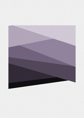 Crossing lines generativeart style colorful logo illustration