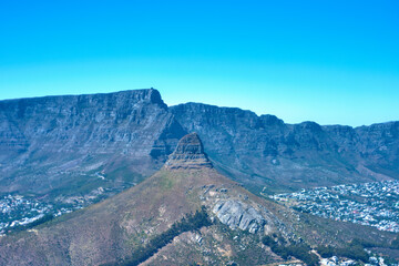 Lion's Head and Table Mountain in Cape Town