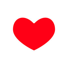 Heart icon vector