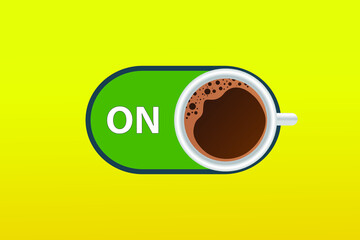 Coffee Poster Advertisement Flayers Vector Illustration